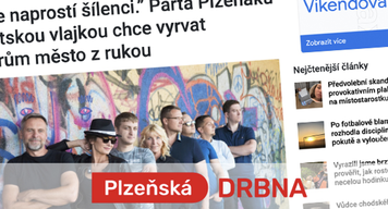 “Jsme naprostí šílenci.” Parta Plzeňáků s pirátskou vlajkou chce vyrvat kmotrům město z rukou