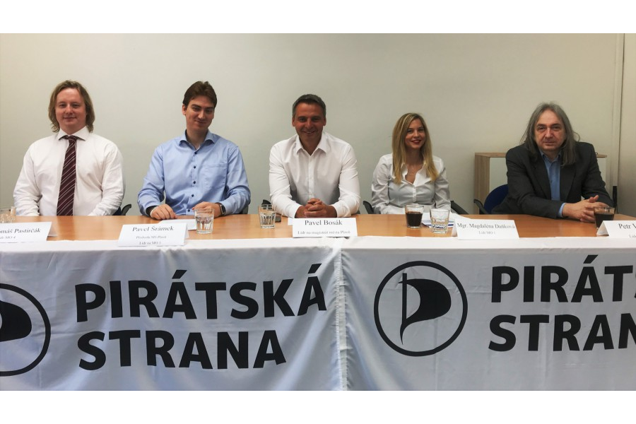 Plzeňští Piráti představili hlavní body svého volebního programu 